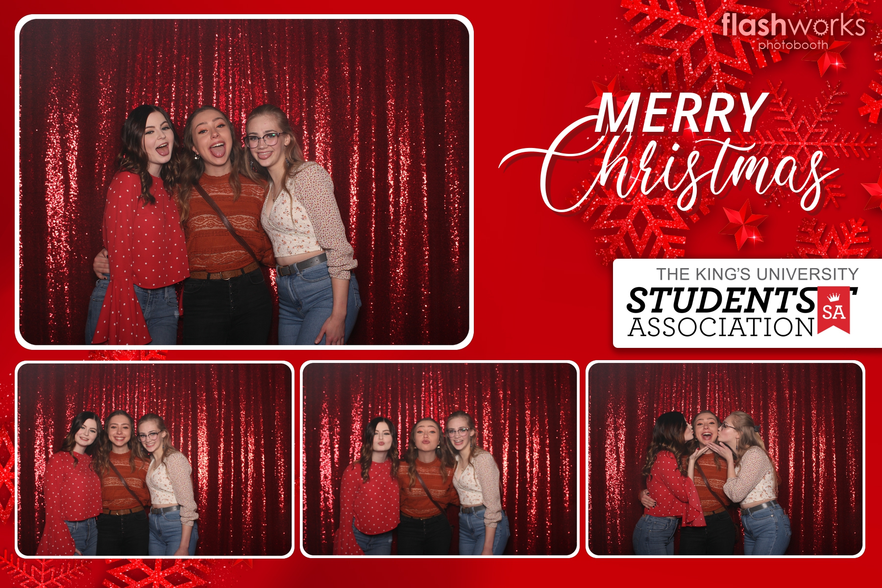 Kings Christmas Party | View more photos from the event at gallery.flashworksphotobooth.com/u/FlashworksPhotoboothInc/Kings-Christmas-Party